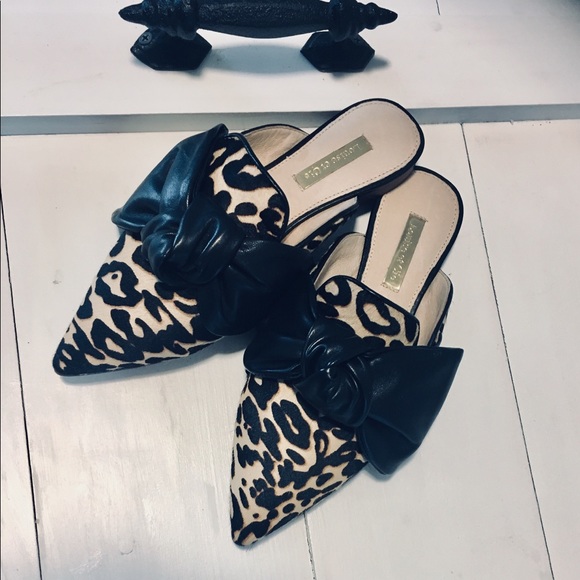 Louise et Cie Shoes - Leopard mules